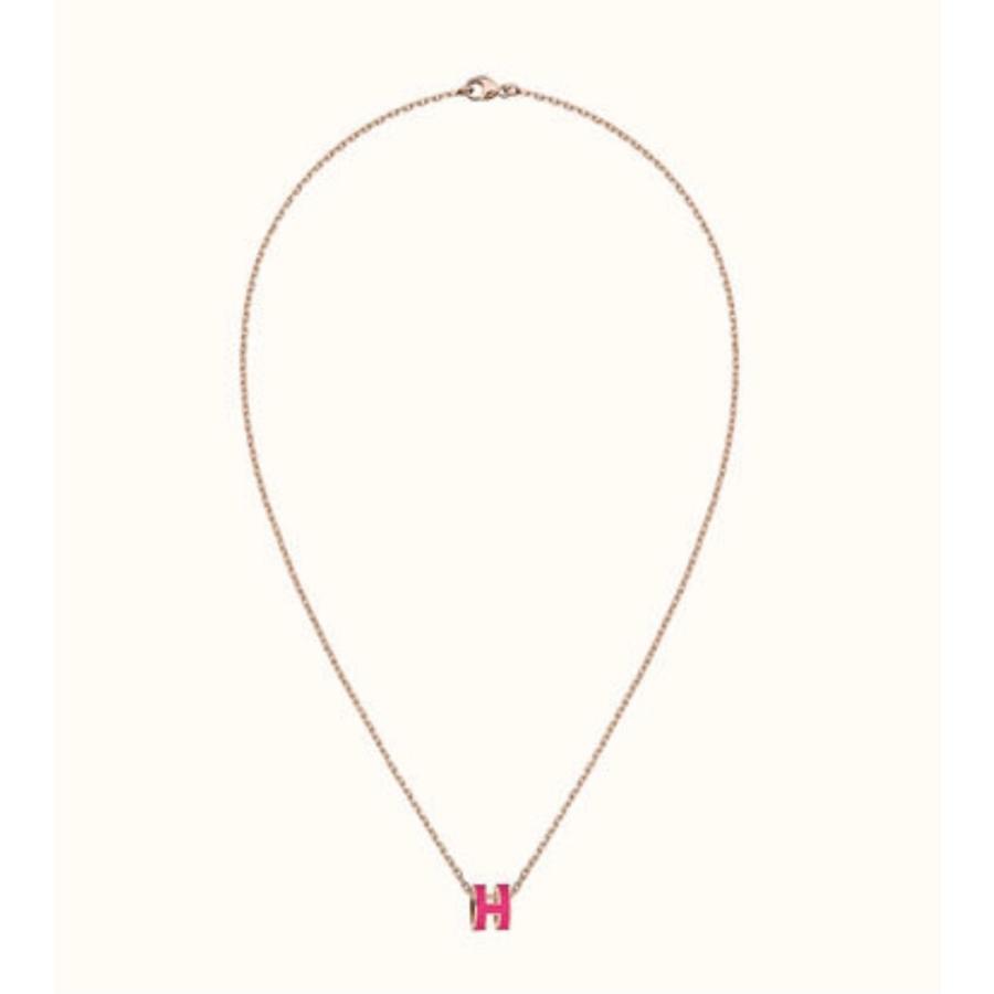 HERMES エルメス ネックレス ミニ・ポップH レディース ペンダント 