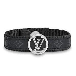 ルイヴィトンブレスレット 新品新作 LOUIS VUITTON 正規ラッピング 送料無料 M6549D ブラスレ・LVサークル メンズ｜dandelion-onlineshop