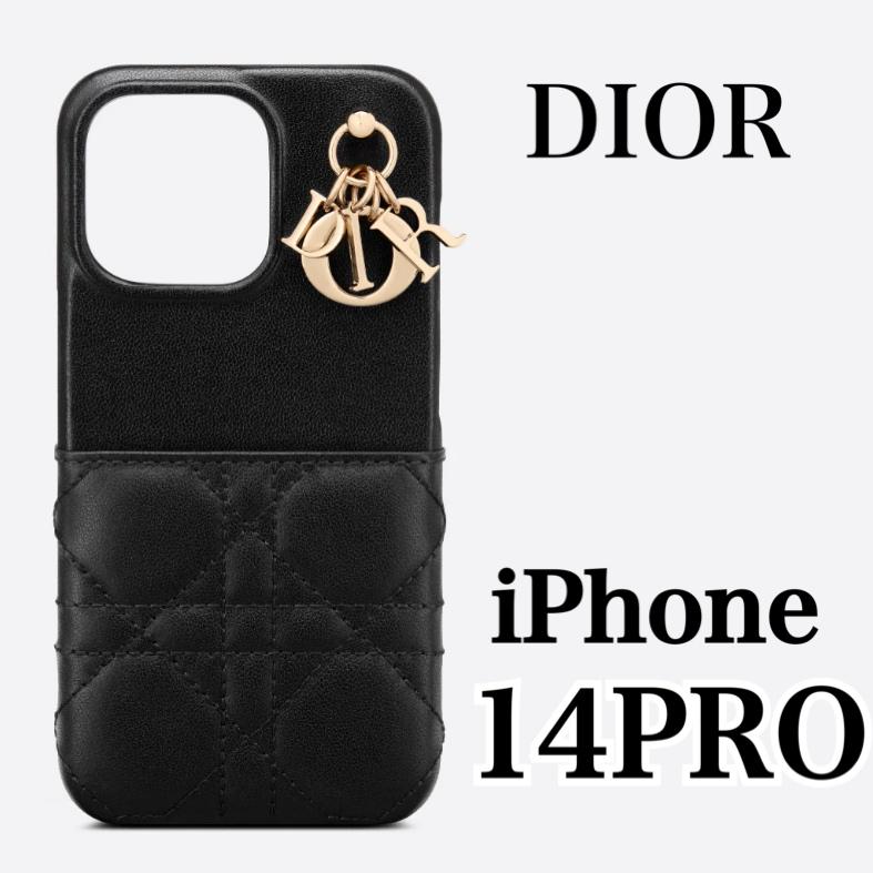 ディオール DIOR アイフォンケース iPhone14PRO ケース LADY DIOR 