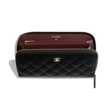 しおん♡新品 2018 CHANEL シャネル マトラッセ 財布♡ 未使用 シャネル財布 ロングジップウォレット マトラッセ