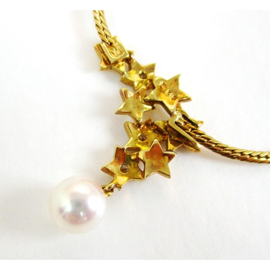 MIKIMOTO（ミキモト） ネックレス イヤリング セット K18 パール 真珠