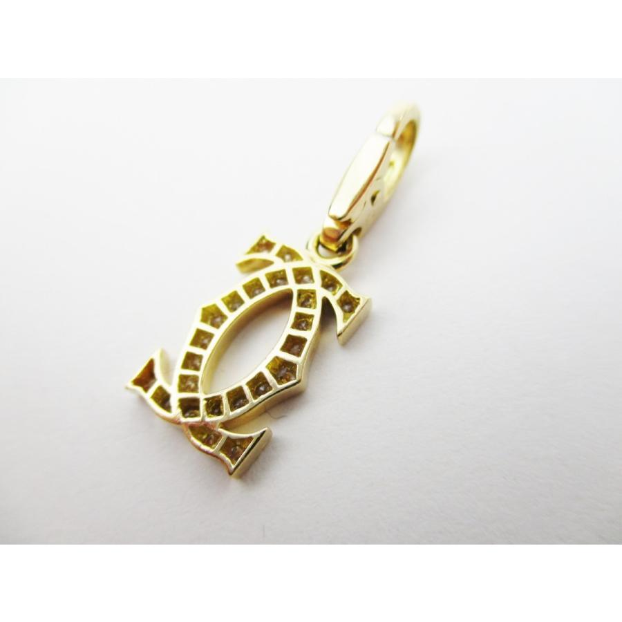 Cartier　(K18)　2Cチャーム Cartier K18 2C チャームトップ ネックレス | 買取実績 | 質屋