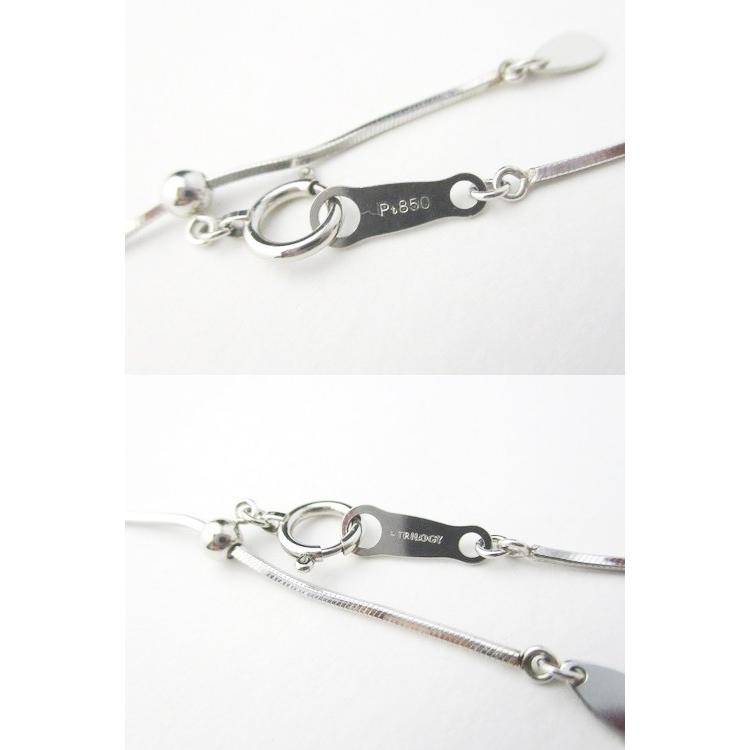 Trilogy（トリロジー） ダイヤモンド ネックレス PT900 ダイヤ