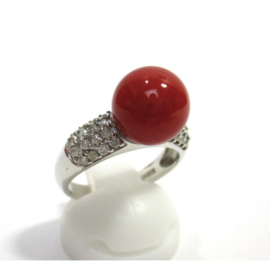血赤珊瑚 指輪 リング K18WG 指輪 ダイヤ 15号 10.2mm ジュエリー 宝石 赤珊瑚 血赤サンゴ : 02-01r047-4651 :  DANDELION-onlineshop - 通販 - Yahoo!ショッピング