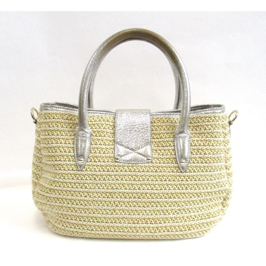JIMMY CHOO ジミーチュウ 2wayバッグ かごバッグ ショルダー