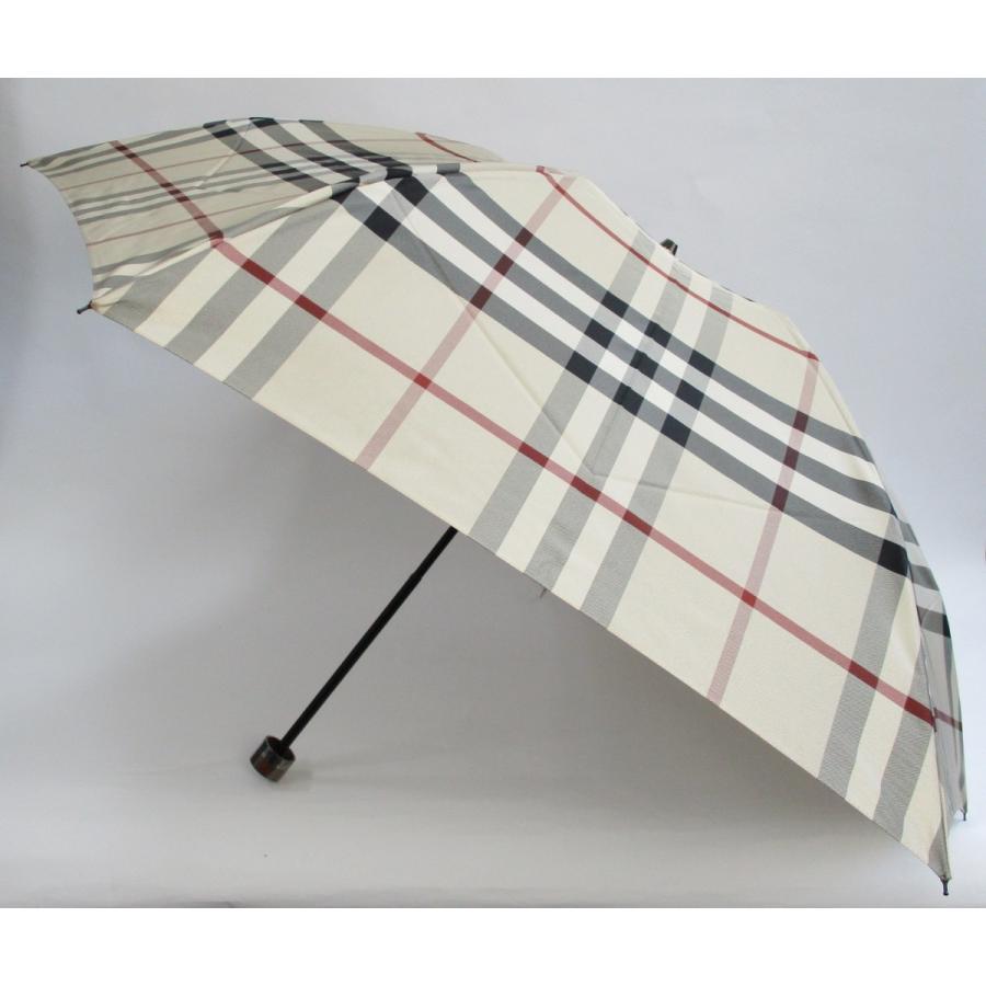 BURBERRY バーバリー 折りたたみ傘 チェック ベージュ BURBERRY バーバリー メンズ 折り畳み傘 バーバリーチェック