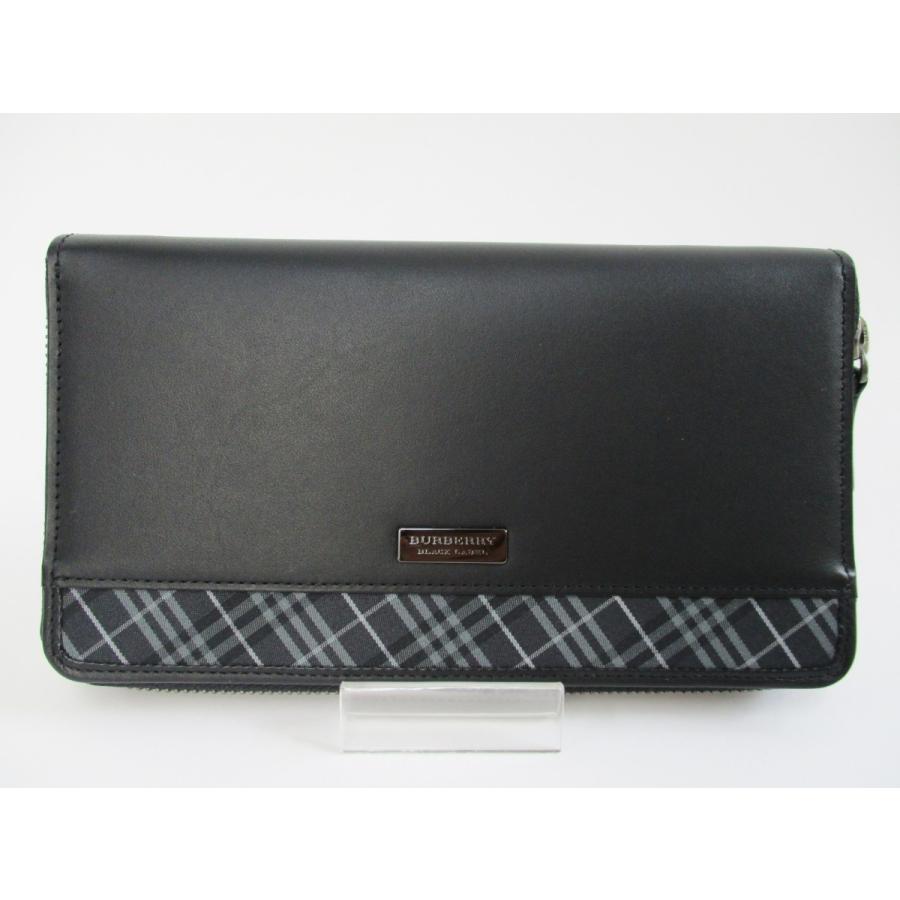 BURBERRY BLACK LABEL バーバリー ブラックレーベル 紳士用長財布 