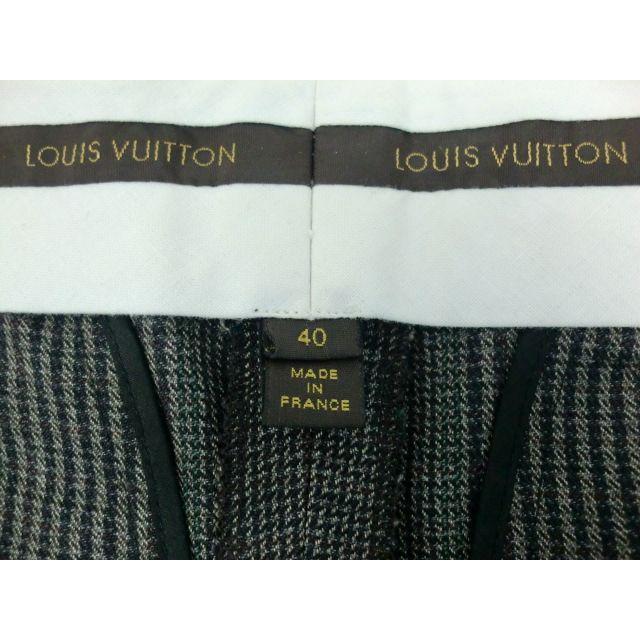 LOUIS VUITTON（ルイ・ヴィトン） パンツ パンツ ブラウン チェック柄 