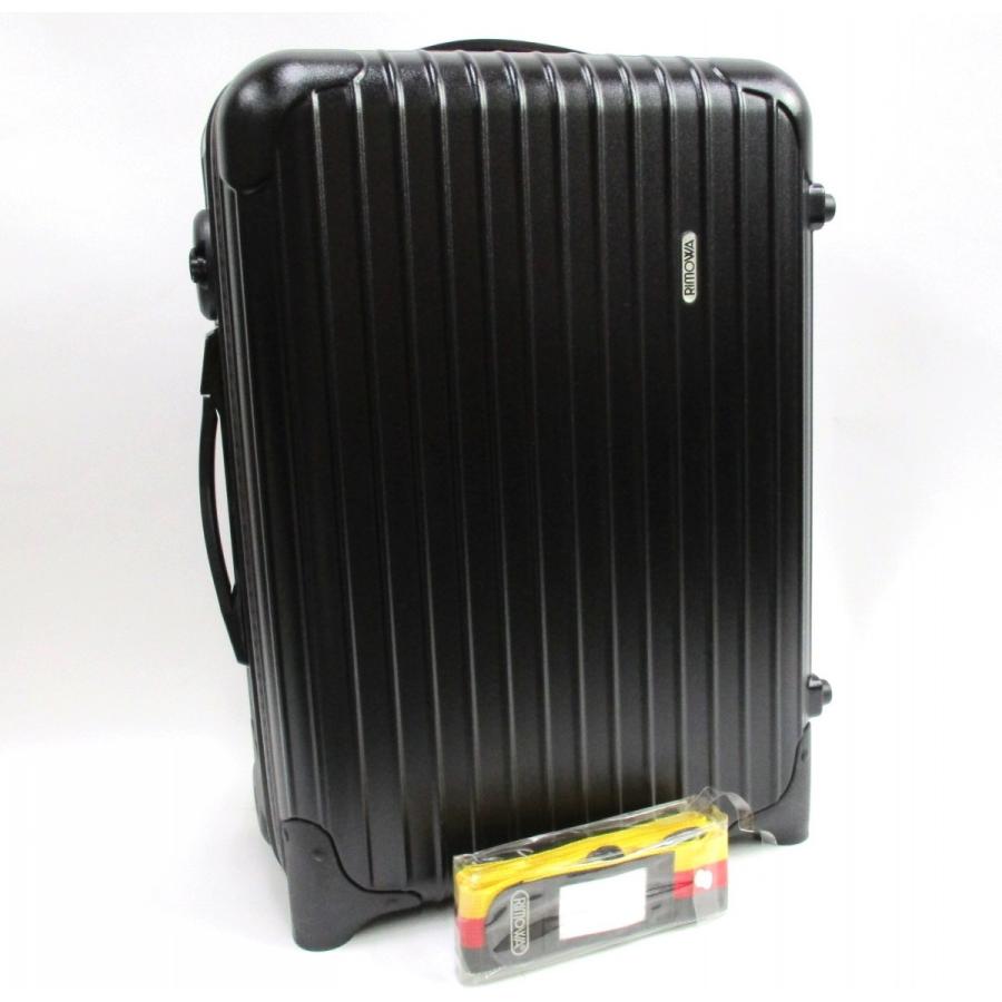 リモワ サルサ スーツケース キャリーバッグ 機内持ち込みサイズ SALSA 黒 ベルト付 RIMOWA 美品 :02-07091428-4630:DANDELION-onlineshop