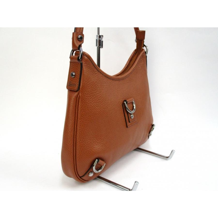 GUCCI（グッチ） ハンドバッグ レザーバッグ クロワッサン型バッグ