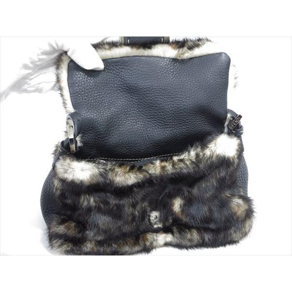 【FENDI】ミンクファー ✖レザー セレリア ミニ ハンドバッグ FENDI（フェンディ） セレリア ファーバッグ ハンドバッグ