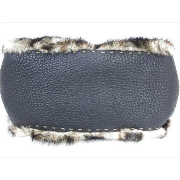 FENDI（フェンディ） セレリア ファーバッグ ハンドバッグ