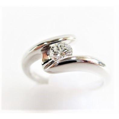 ダイヤモンド 指輪 pt900 ダイヤリング ダイヤモンド 0.304ct ラウンド 