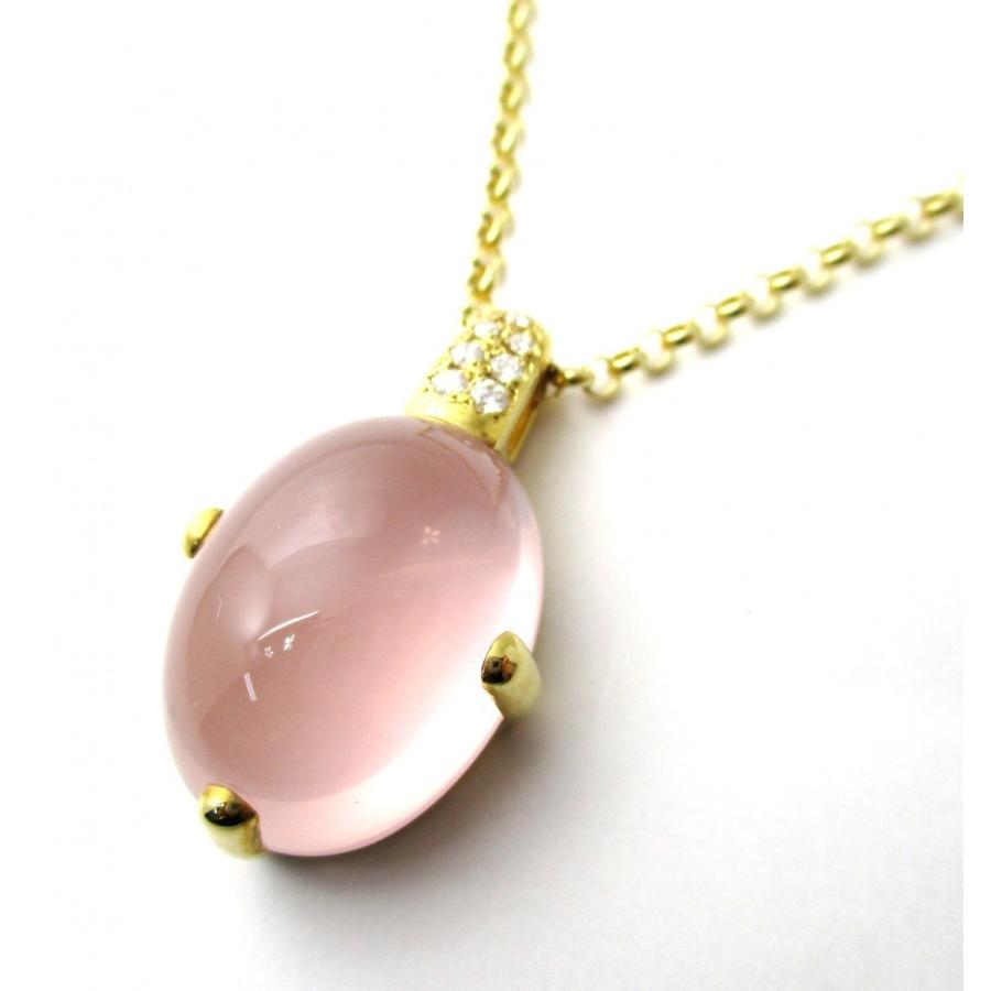 TASAKI K18 ローズクォーツ ペンダント K18ローズクォーツペンダントトップ 5.6g : 鴫原質店 - 通販