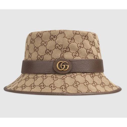 グッチ GUCCI 帽子 ハット 新作 新品 正規品 GGキャンバス フェドラ