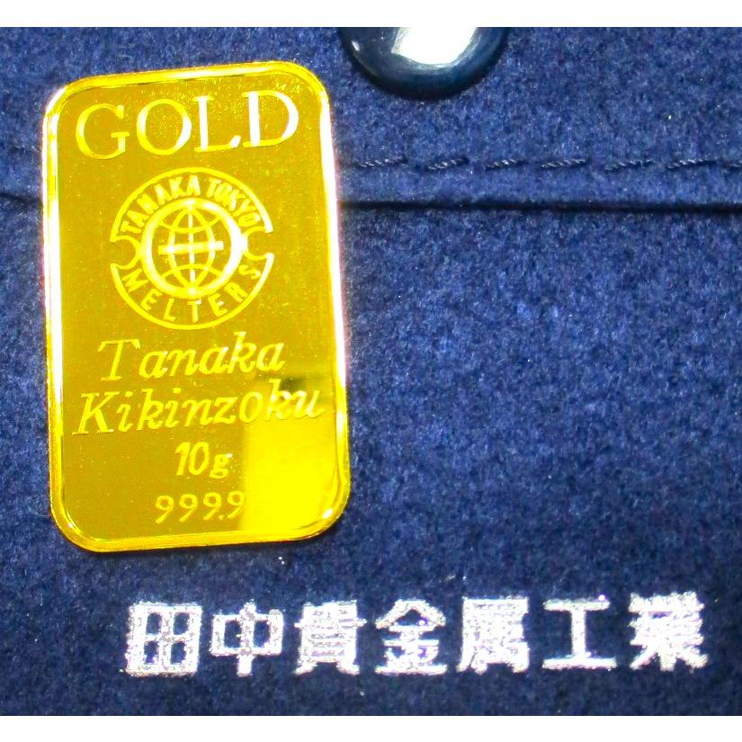 田中貴金属ジュエリー 純金 インゴット 金 10g 新品 田中貴金属