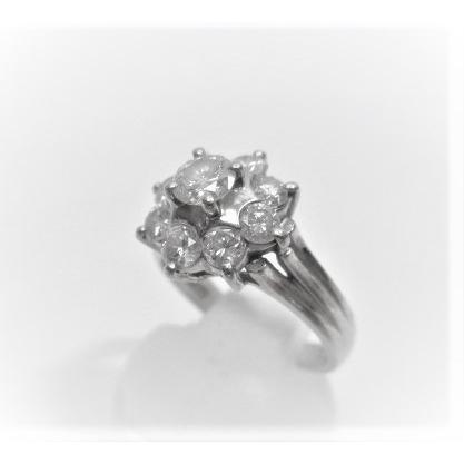 ダイヤモンド 指輪 プラチナ リング ダイヤ D1.00ct サイズ8