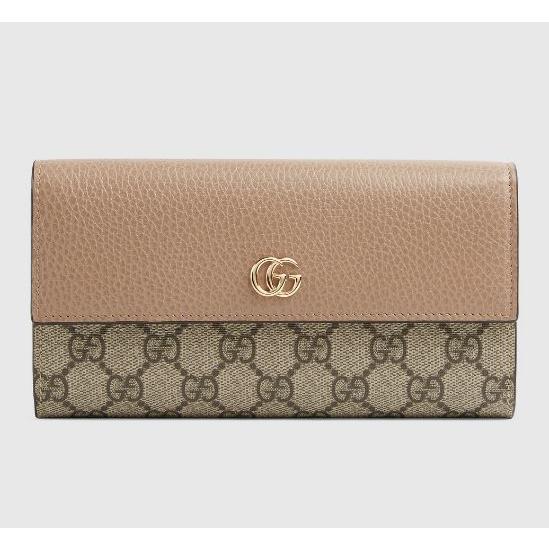 グッチ GUCCI レディース 長財布 ウォレット GG マーモント レザー