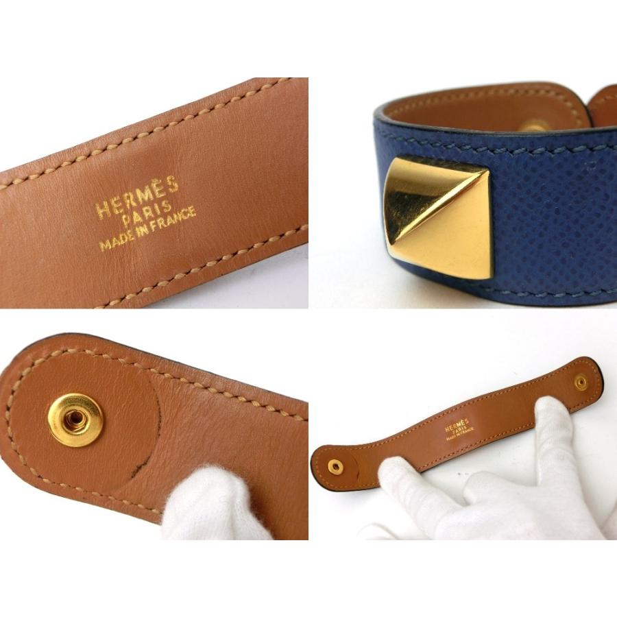 エルメス　メドール　ブレスレット　レザー　バングル HERMES エルメス バングル/ブレスレット メドール