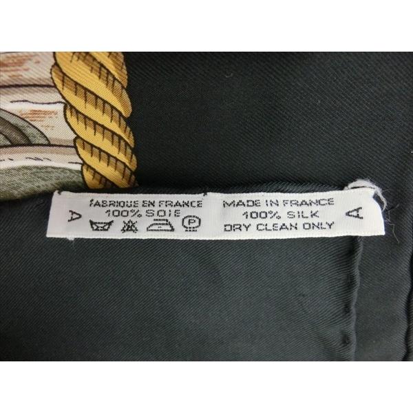 HERMES（エルメス） スカーフ シルクスカーフ 海と騎兵隊 MARINE ET