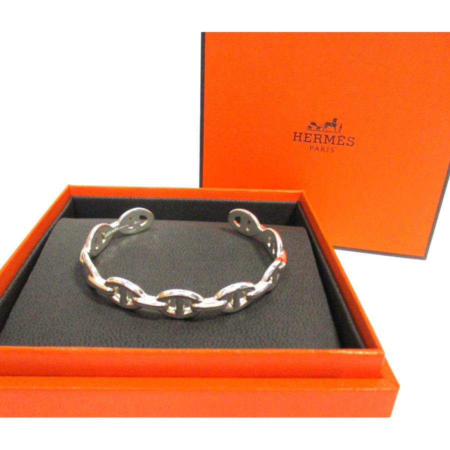 HERMES エルメス バングル シェーヌダンクル アンシェネMM SH