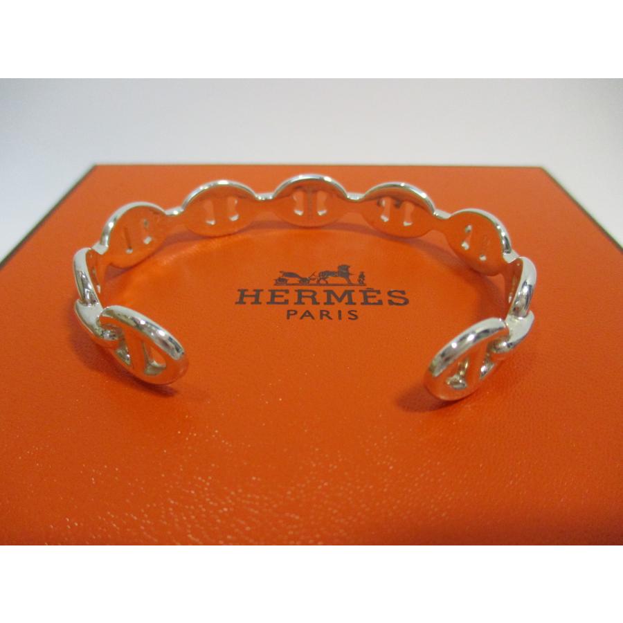 エルメス シェーヌダンクルアンシェネ バングル HERMES エルメス バングル シェーヌダンクル アンシェネMM SH