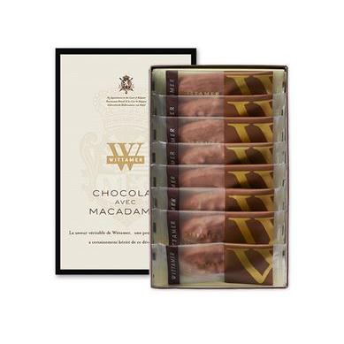 ヴィタメール（WITTAMER） マカダミアショコラ ダーク メッセージ対応