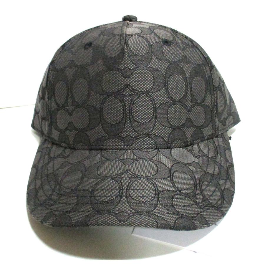 COACH コーチ キャップ 帽子 新品 メンズ シグネチャー M〜L 54