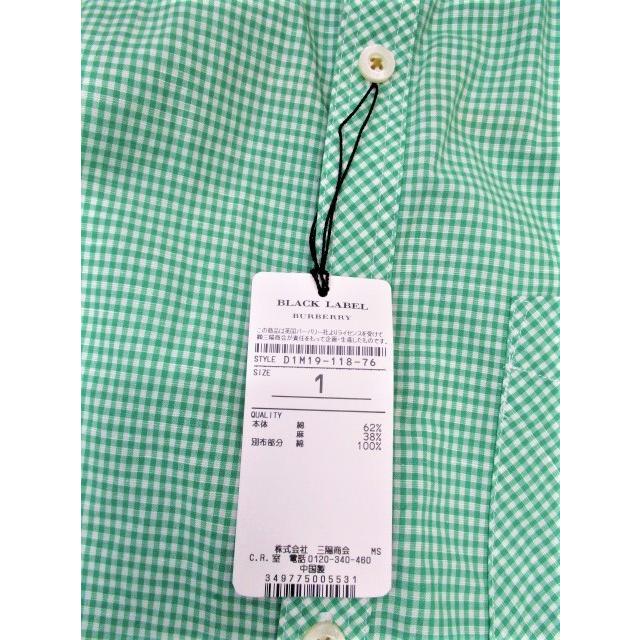 バーバリー シャツ ブラックレーベル BURBERRY メンズシャツ 紳士 