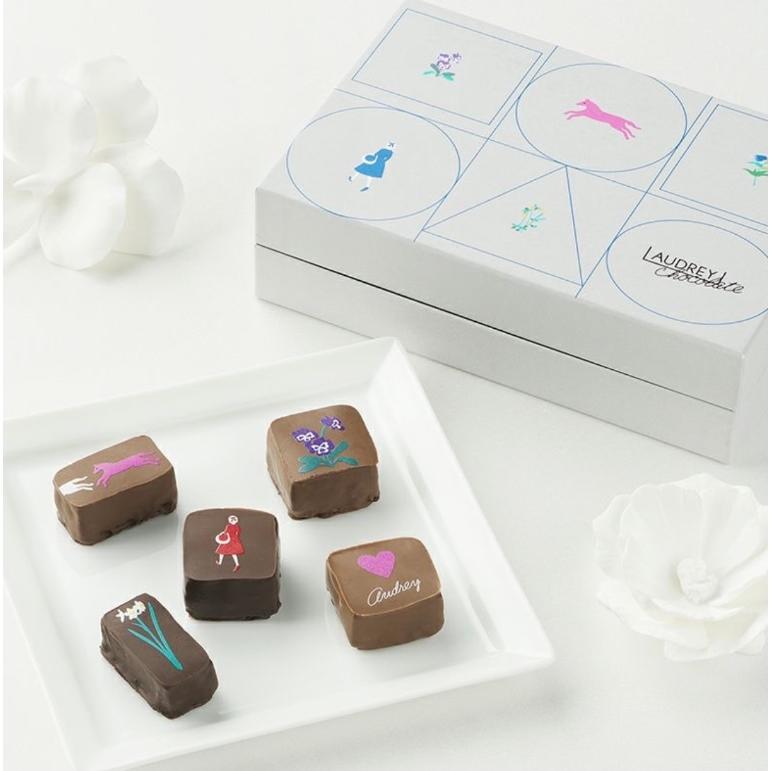 オードリー ホワイトデー Audrey オードリーショコラ 5個入り チョコレート ギフト 贈答品 ボンボンショコラ 11 012721 Ad025 Dandelion Onlineshop 通販 Yahoo ショッピング