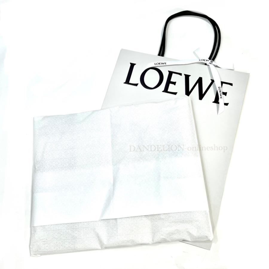 ロエベ マフラー ウール & モヘア アナグラム ホワイト LOEWE 正規品