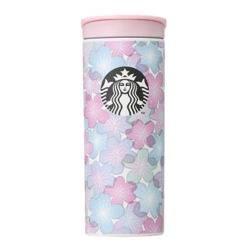 【新品】　スタバ　SAKURAステンレスボトルペールブルーグラデーション Amazon | Starbucks(スターバックス) SAKURA2025ステンレス