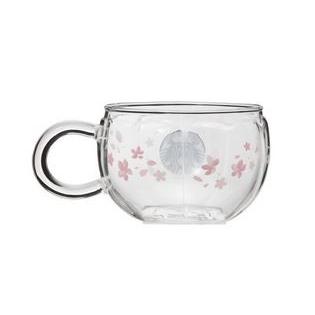 Starbucks Coffee - スタバ SAKURA2020耐熱グラスマグサクラシェイプ296ml 2個 スターバックス SAKURA2020 耐熱グラスマグ サクラシェイプ