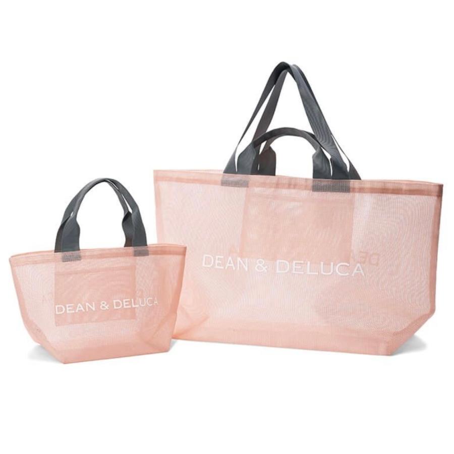 新品DEAN&DELUCA メッシュトートバッグ スモークピンク　Lサイズ 41rkoBKjM6L.jpg_BO30,255,255,