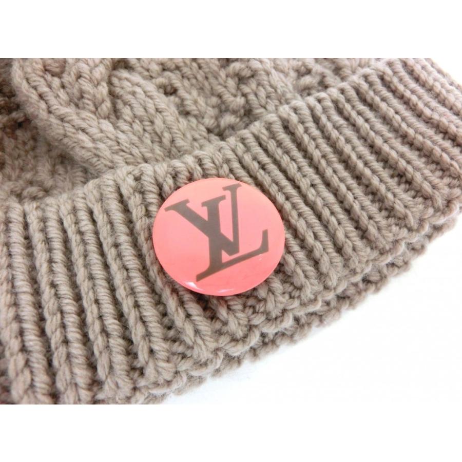 Louis Vuitton ポネコンスタンスニット帽 ベージュ Louis Vuitton ポネコンスタンスニット帽 ベージュ Louis