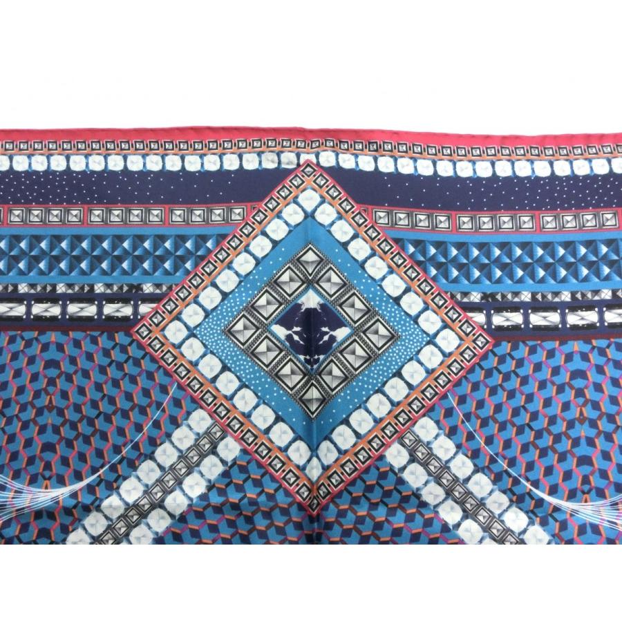 バカラ シルクスカーフ ルクソール カレ シルク100% 未使用