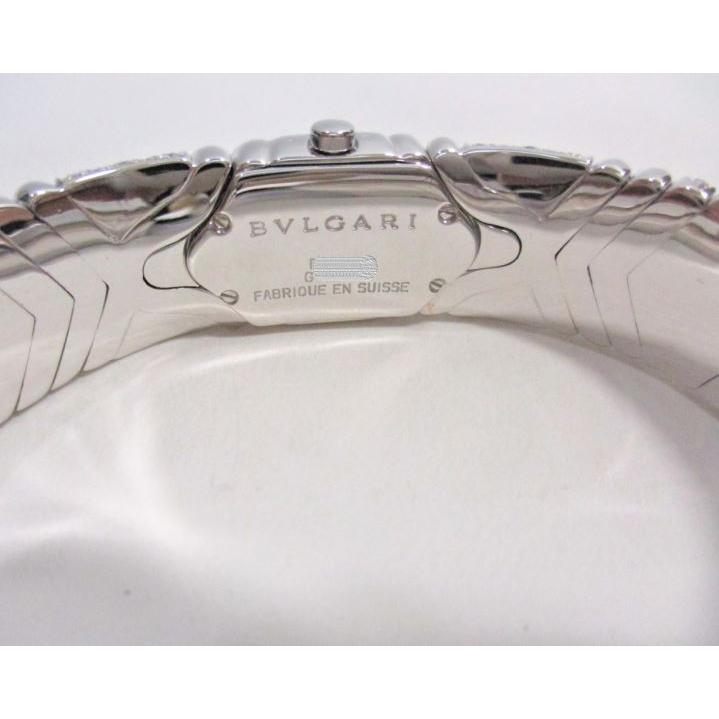 BVLGARI ブルガリ 時計 レディース K18WG ダイヤモンド バングル 希少