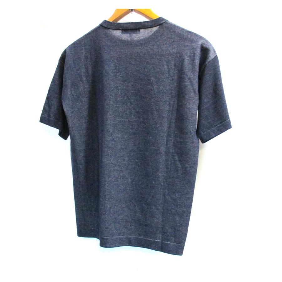 PICONE 新品　半袖Tシャツ サイズ38 STUDIO PICONE 新品 ピッコーネ Tシャツ サイズ38 M ネイビー