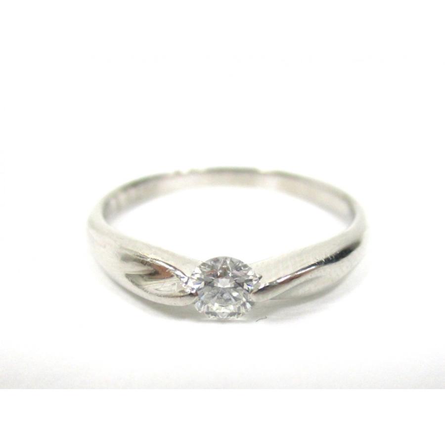 Pt900 ダイヤ リング 指輪 プラチナアクセサリー 0.256ct ダイヤモンド  