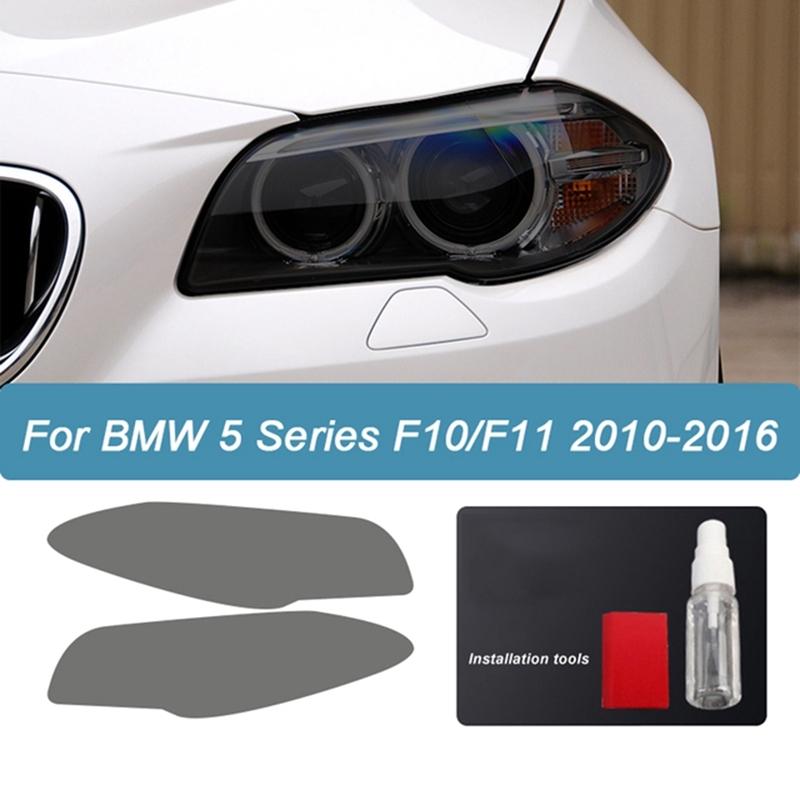 ヘッドライト保護フィルム ブラック Bmw5シリーズ F10f11 ツーリング用 2個 車 スモークブラック ティントラップビニール透明tpu ステッカー D ダンデライオン 通販 Yahoo ショッピング