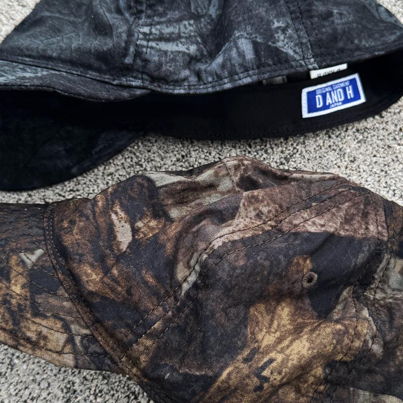 リーフカモフラキャップ リップストップコットン 迷彩 ダンガリー 送料