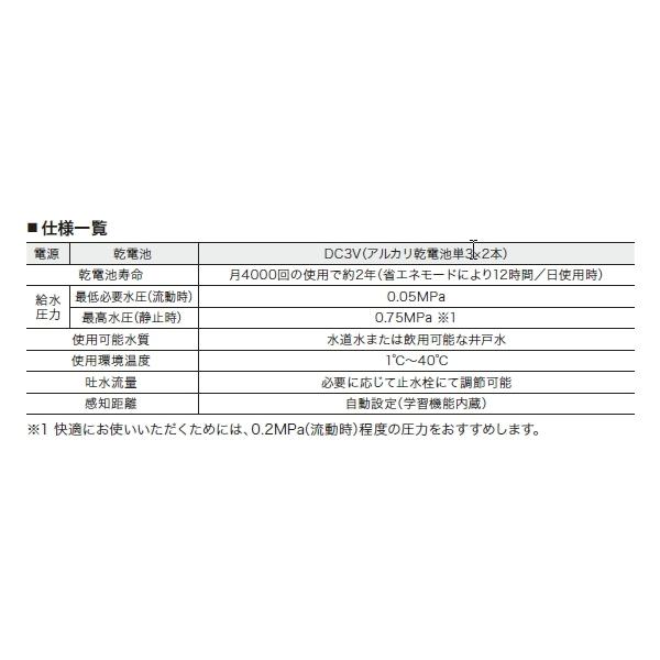 取り替え用アクアオート　機能部一体壁付き TEL20DSA  : | TOTO | 04