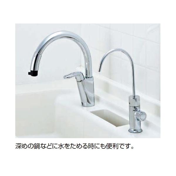 新品未使用＊カクダイビルトイン浄水器用水栓 カクダイ 浄水器取付用水栓 700-818-13 1個（直送品） - アスクル