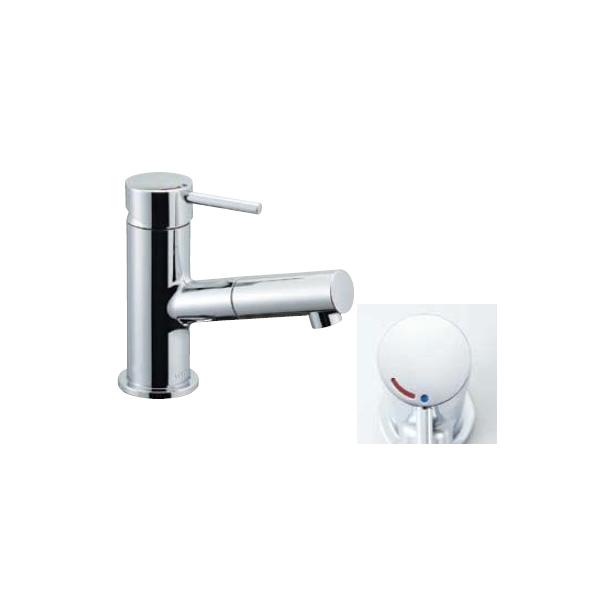 LIXIL（リクシル） 洗面器・手洗器用水栓 吐水口引出式シングルレバー