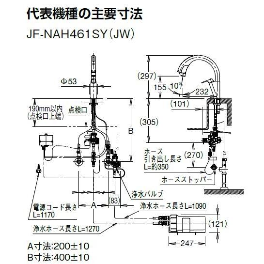 LIXIL（リクシル） キッチン用タッチレス水栓ナビッシュ 浄水器
