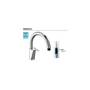 キッチン用タッチレス水栓 乾電池式ナビッシュSF-NAB454SYXN【寒冷地用
