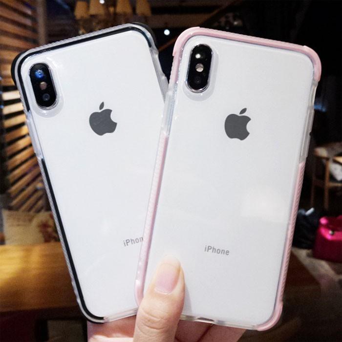 スマホケース iPhoneケース 背面クリア iPhone13 Pro Max iPhone13 mini iPhoneSE2 iPhone12 Pro Max 耐衝撃 おしゃれ 透明 スケルトン | iPhone SE（第2世代） | 09
