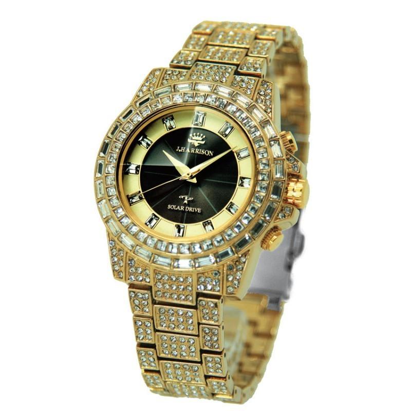 英国デザインシャイニングソーラー電波時計 | 