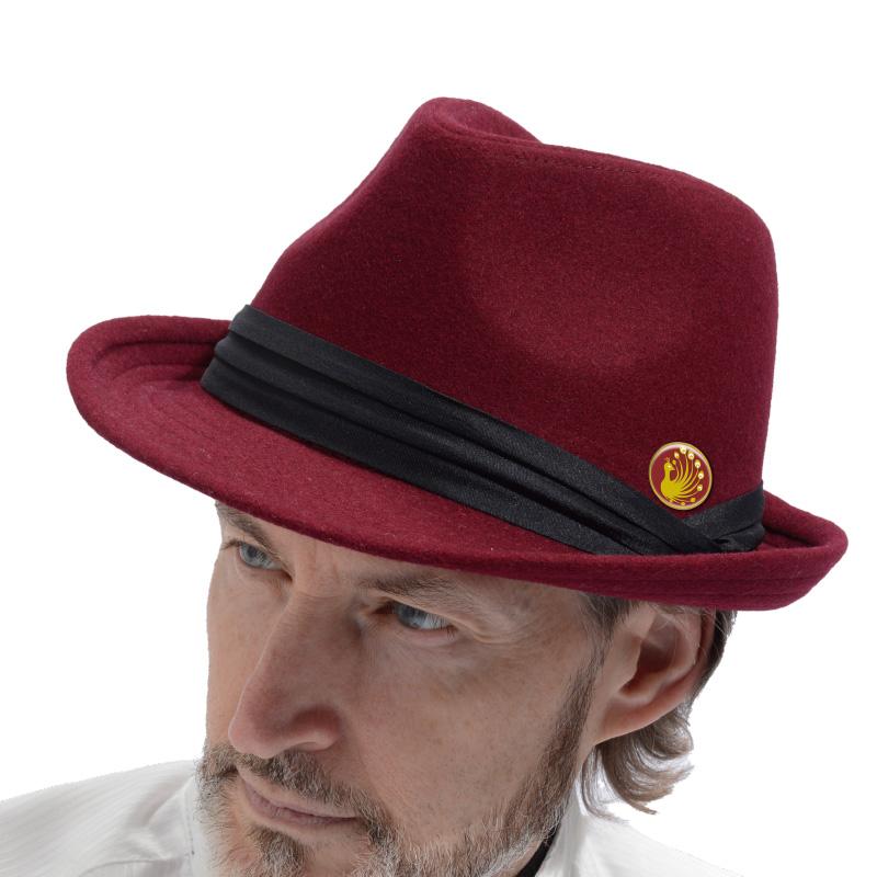 NEW ウール混中折れハット - ダンディクラブ | 