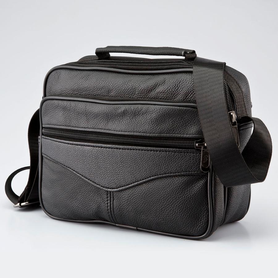 4ポケット牛革コンパクトショルダー メンズ バッグ - ダンディクラブ | 